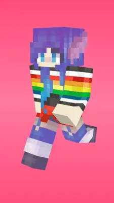 Kawaii World Skin for Minecraf android App screenshot 0