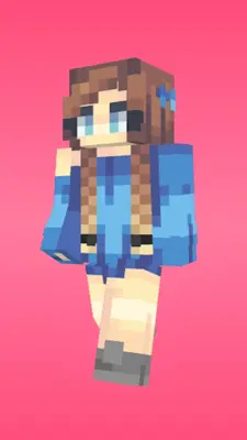 Kawaii World Skin for Minecraf android App screenshot 1